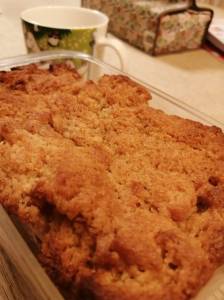 キャラメルりんごのパウンドケーキ