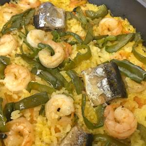 フライパンパエリア