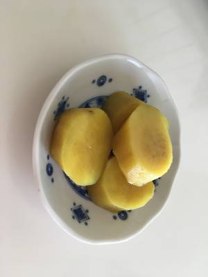 さつまいもの塩煮