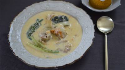 みそクリームシチュー