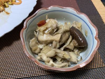 ミックスきのこのマリネ