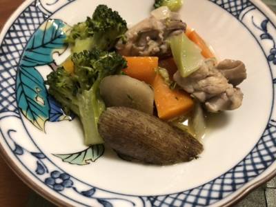 鶏肉と野菜の含め煮