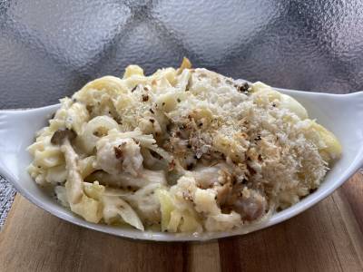 チキンマカロニグラタン