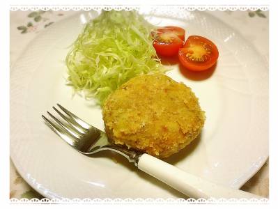里芋の焼きコロッケ