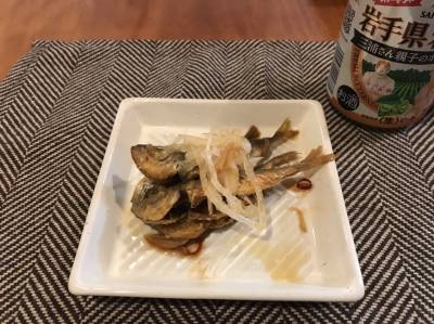 豆あじの南蛮づけ