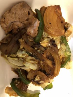 豚のしょうが焼き