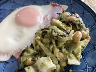 アボカドのひじきサラダ