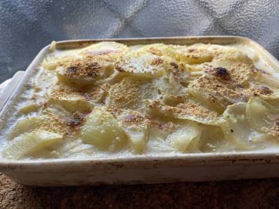 じゃがいものミルクグラタン