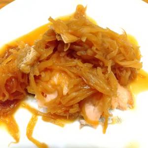 秋ざけのあんかけ