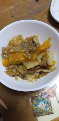 鶏むねと秋野菜の甘酢あん