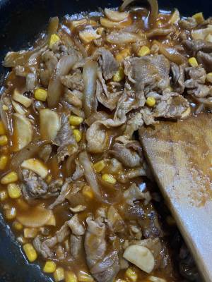 豚こまのハヤシライス