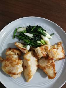 鶏むね肉のしょうが焼き