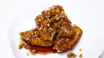 手羽中の薬味炒め