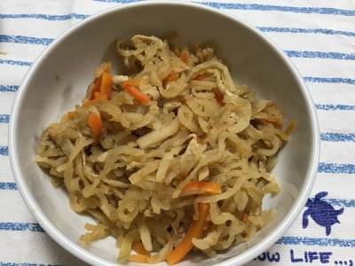 切り干し大根の煮物