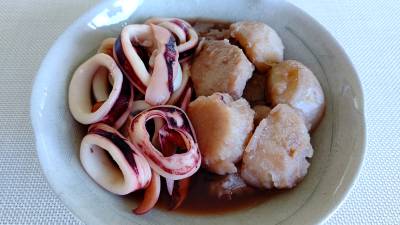 いかと里芋の煮物