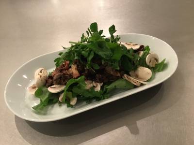 牛肉のつけ焼きサラダ