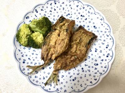 いわしのカレー天ぷら