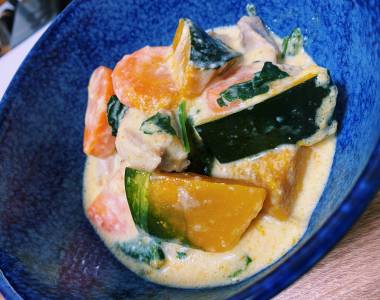 みそクリームシチュー