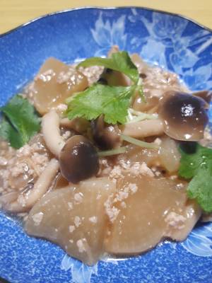 鶏そぼろ大根
