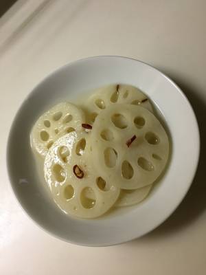 れんこんの甘酢漬け