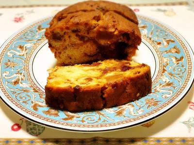 キャラメルりんごのパウンドケーキ