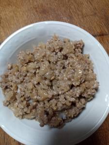 にんにく肉みそそぼろ