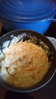 秋野菜のミルクシチュー