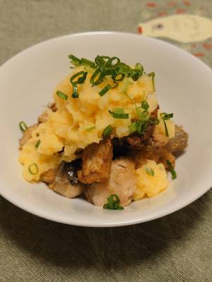 ぶりの黄身おろしあえ