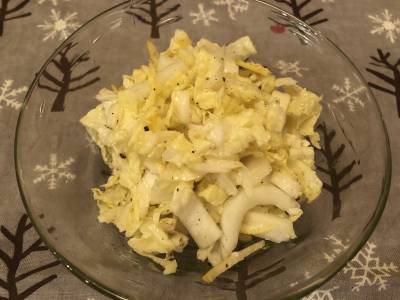 白菜のコールスロー