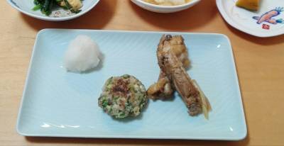 いわしのおかられんこんバーグ