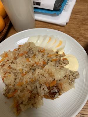 にんじんのプロフ（炊き込みご飯）