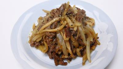 大根のチンジャオロースー風