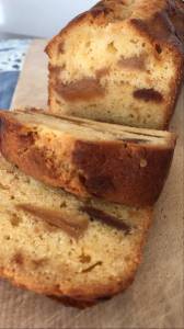 キャラメルりんごのパウンドケーキ