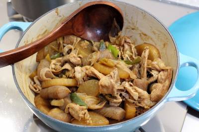 豚肉・大根のねぎみそ煮