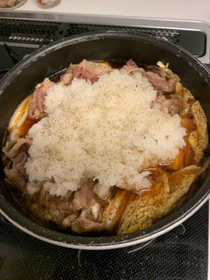 みぞれすき焼き