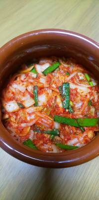 切り漬け白菜キムチ