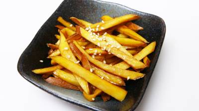 さつまいものきんぴら