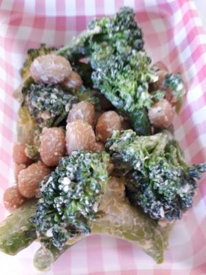 三色豆とブロッコリーのマヨサラダ