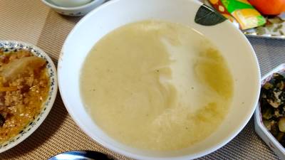 さつまいものポタージュ