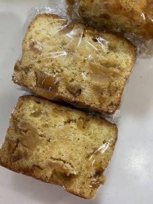 キャラメルりんごのパウンドケーキ