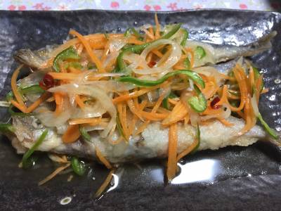 あじの南蛮漬け