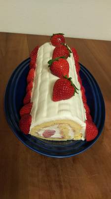 いちごのブッシュ・ド・ノエル