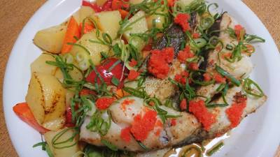 たらのバター焼き