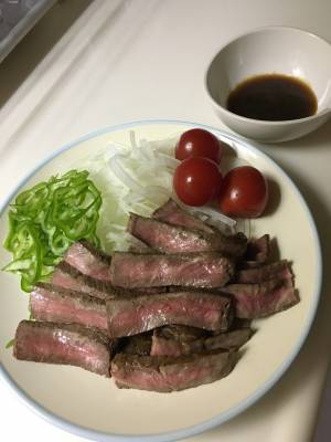 牛肉のたたき