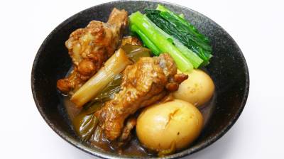 手羽元の黒酢煮