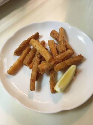 フライドにんじん
