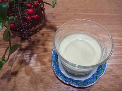 新緑の抹茶プリン