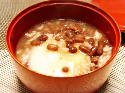 小豆がゆ