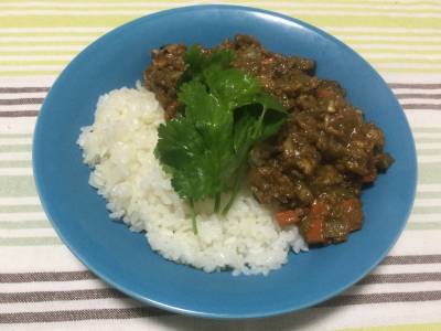 パクチーカレー