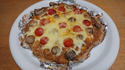 ピザ風ミートローフ